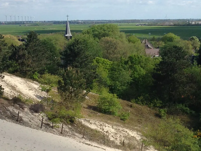 Groet, gezien vanaf het klimduin